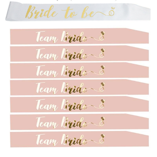 Sash bridesmaid clearance