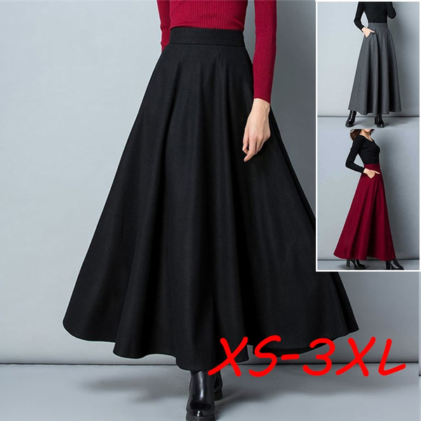 Winter shop thick skirts