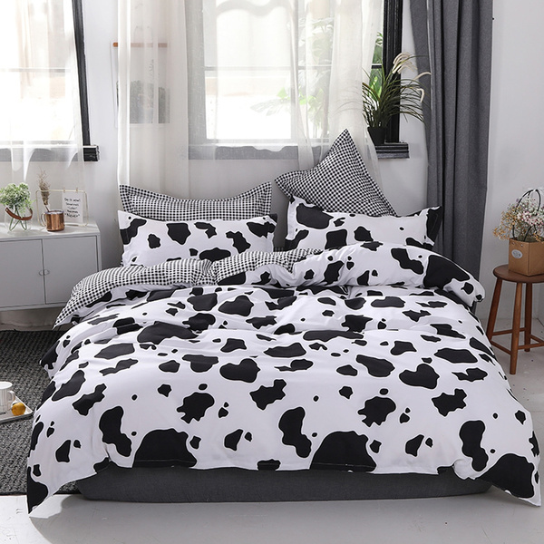Quilt Cover Twin Queen King Size, Black White Bedding Twin
