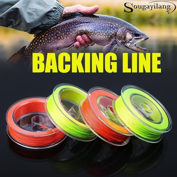 Braided Fly Fishing Bass Trout Line Backing Line 20 LB 30 LB Wish