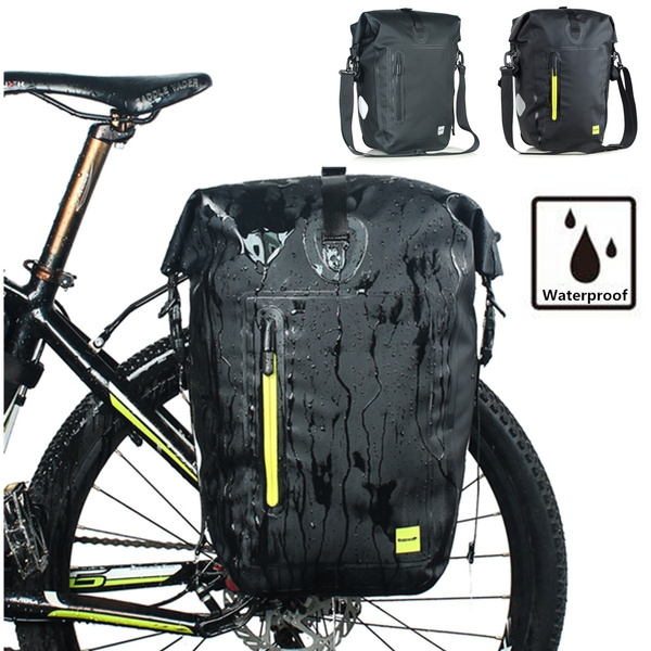 mountain bike bags and racks