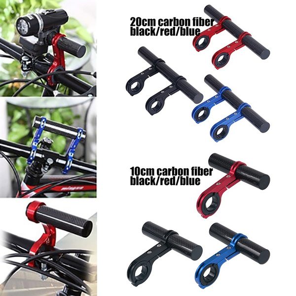10cm/20cm Bike Handlebar Extender Carbon Fiber Bicycle Handlebars
