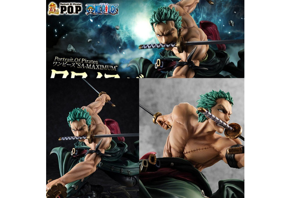 18cm One Piece Roronoa Zoro Action Figure Pvc Action Figure Pop Model Gift 18cm Wish