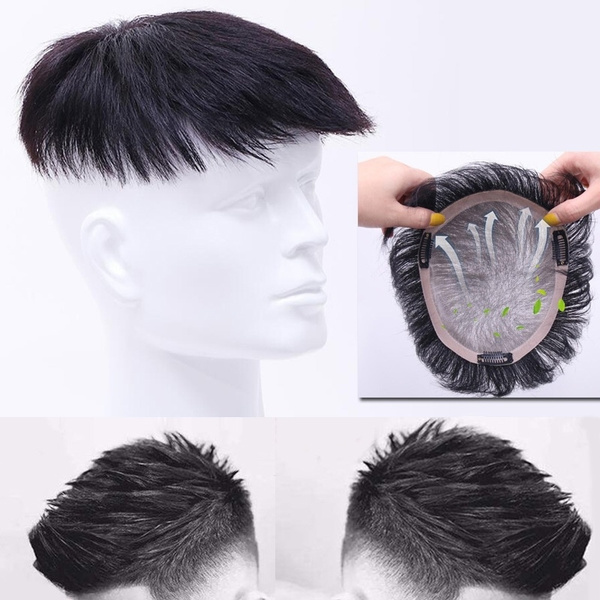 Mens Toupee Human Hair Length 