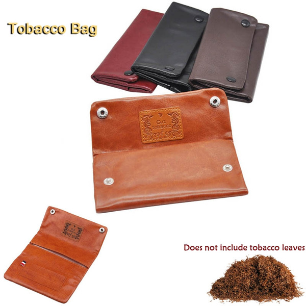leather tobacco bolsa