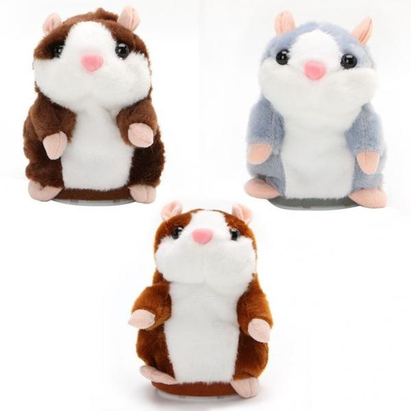 High Quality Cute Talking Nod Hamster Mouse Record Chat Pet Plush Toy Gift For Kids Wish