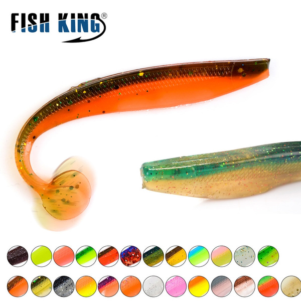 Fishing Soft Lure 5pcs/90mm/2.5g 4pcs/120mm/6g 4pcs/160mm/13g Worm Lure  Carp Fishing Lure Set