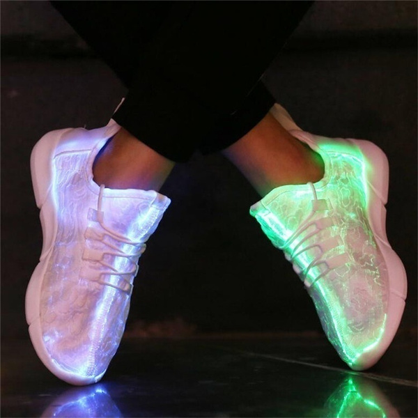 luminous fiber sneakers