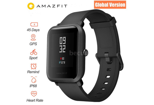 Global Version Smart Watch Xiaomi Amazfit Bip Huami Lite IP68 GPS Gloness Smartwatch Rate 45 Days Standby | Wish