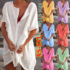 blouse, Plus Size, Summer, Dress