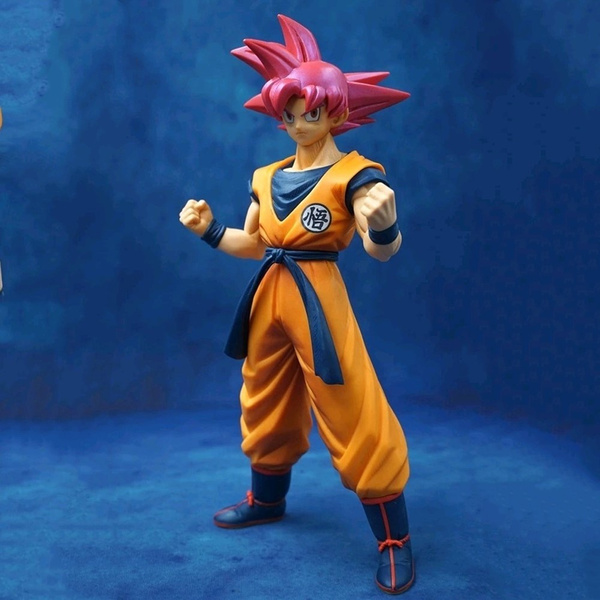 Dragon Ball Super Saiyan God Goku Hair PVC Figure SSJ Goku Figurines Banpresto Action Figure | Wish