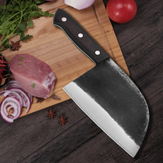 Steel, forgedknife, handmadeknife, Meat