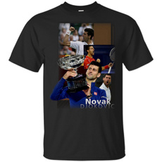 novakdjokovic, Cotton T Shirt, Champion, Round Collar