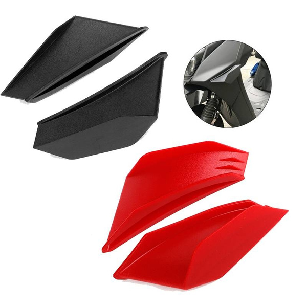 1 Pair Universal Motorcycle Winglet Aerodynamic Wing Kit Fit for Honda Motorcycle Wing Blue 1 Pair Universal Motorcycle Winglet Aerodynamic Wing Kit Fit for Honda Motorcycle Wing Blue