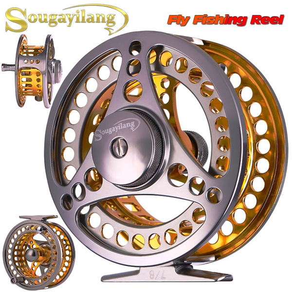 Fly Fishing Reels Aluminum Full Metal CNC Casting Spinning Fishing Reel  Wheel for Outdoor Fly Fishing Tackle Gear