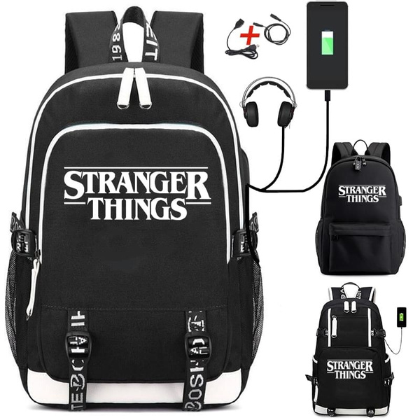 Stranger things outlet backpack red