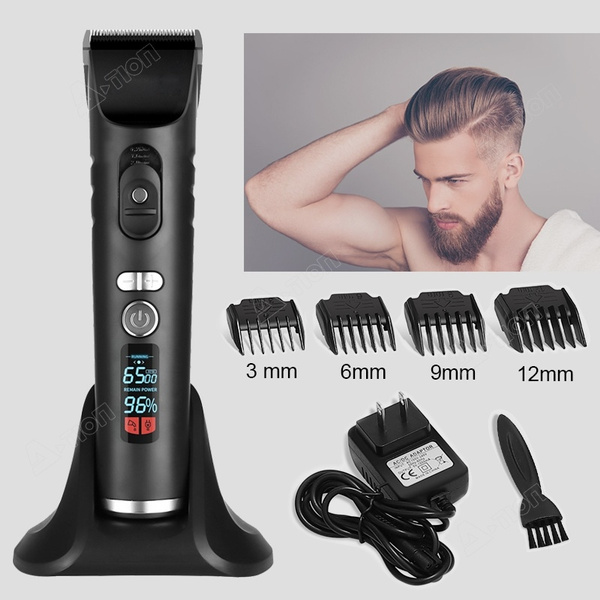 beard trimmer with charging dock