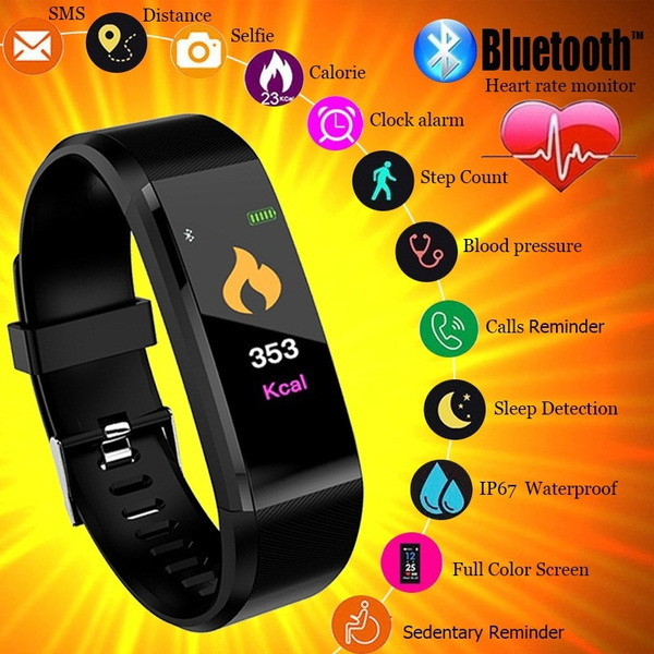 ID115 Plus Fitness Tracker Smart Watch Sports Bracelet Replacement  Accessories | eBay