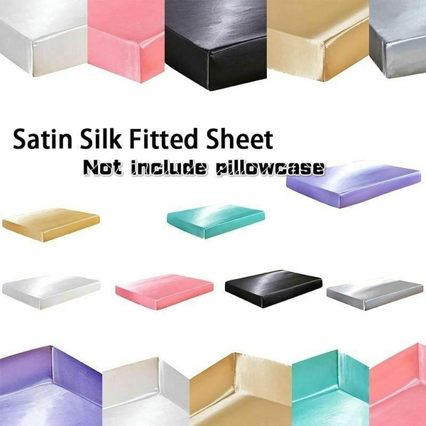 Deep 12'' (35cm) Silk Sheets Bedding Silk Bed mattress Hotel Bedspread Pure Silk Super Bed