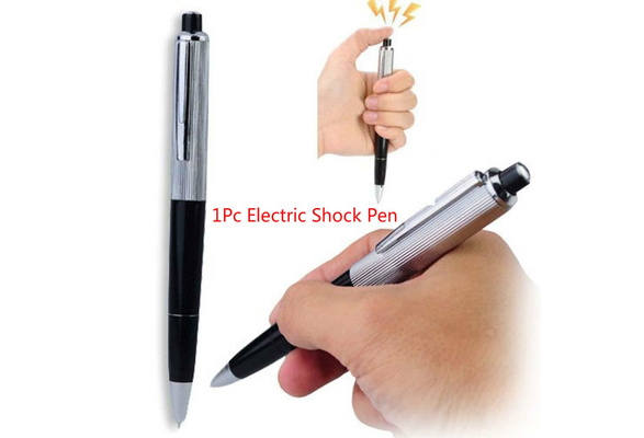 1pc Funny Electric Shocker Electroshock Toys For Kids Baby Electric Joke Prank Tricks Toy Trick Shock Pen Toy Wish