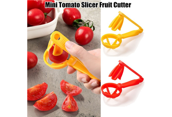 1 Pc Gadget Cherry Tomato Slicer Fruit Cutter Grape Slicer Mini