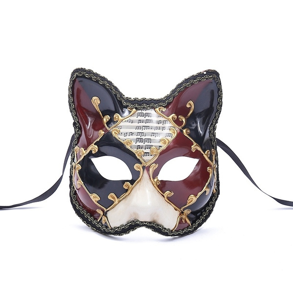 Halloween Animal Mask Half Face Festival Anime Party Europe and America Fox  Masquerade | Wish