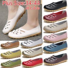 Flats, leather shoes, Womens Shoes, women casual dress