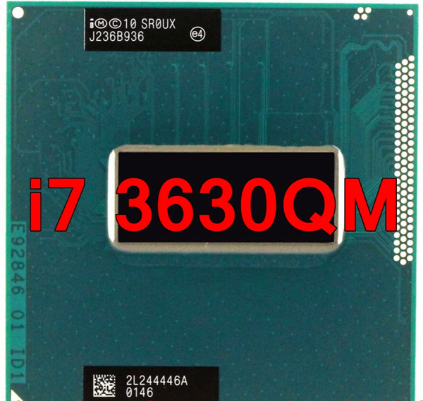 Original lntel Core i7 3630qm SR0UX CPU (6M Cache/2.4GHz-3.4GHz/Quad-Core)  i7-3630qm Laptop processor
