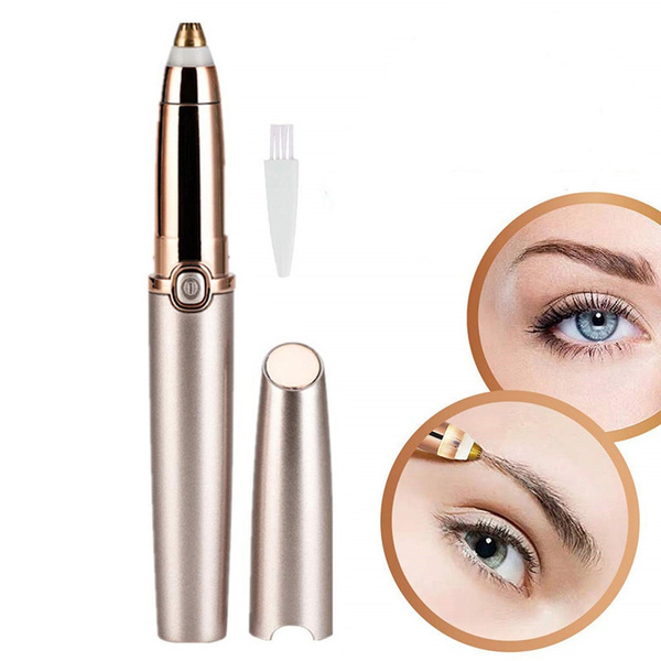 portable electric eyebrow trimmer