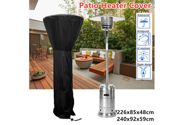 New 240x92x59cm Large Outdoor Garden Patio Gas Heater Cover Protector Waterproof 