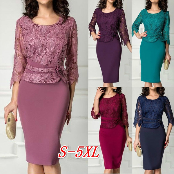 ladies dresses knee length