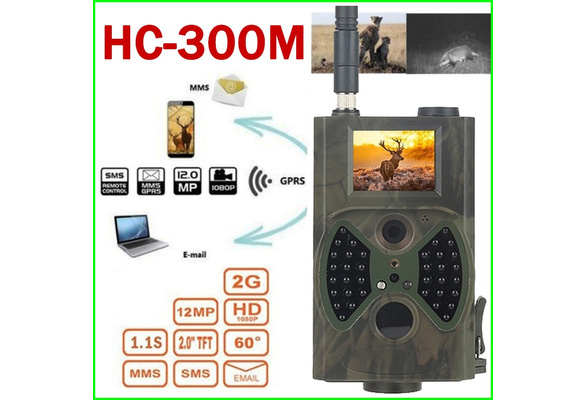 New Hunting Camera HC-300M 940NM Camera Gprs Trail Qildlife Camera 12MP  GPRS MMS Email 1080P HD Hunting Camera Waterproof Wildlife Reconnaissance 
