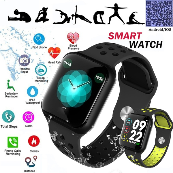 F8 Smart Watches Watch Ip67 Waterproof 15 Days Long Standby Heart Rate Blood Pressure Smartwatch For Smartphone Pk B57 Wish