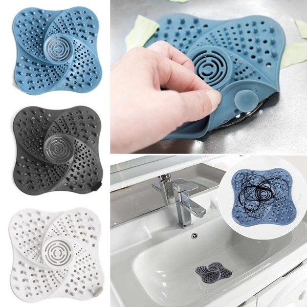 1Pcs Hair Catcher Drain Floor Drain Bath Catcher Sink Strainer Sewer   5d2d723b1aef6d24f4a329e2 Large 