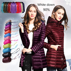 women winter clothes, portabloutwear, Winter, hoodedjacket