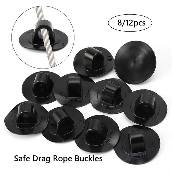 Drag Rope Buckle Rowing Boats Buttons Safe Hooks Inflatable Boat Accessories 