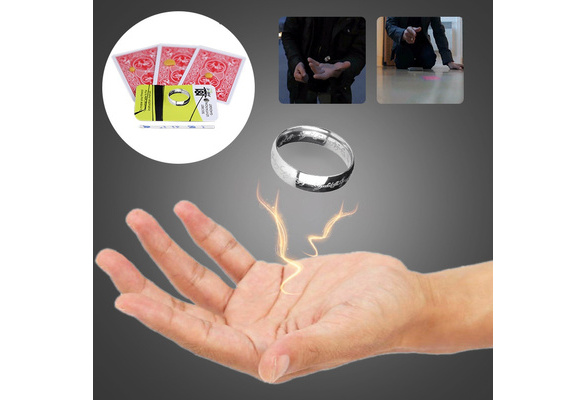 Magic Ring Tricks Play Ball Floating Effect of Invisible Magic Props A+++  US AN