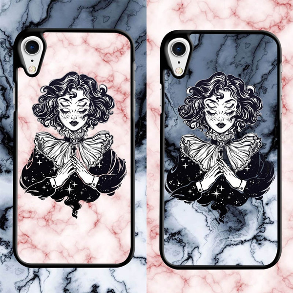 Super Unique And Personalized Gothic Punk Witch Moon Phone Case phone cover For IPhone 5case iphone 6 case iphone 6S case iphone 7 case iphone 8