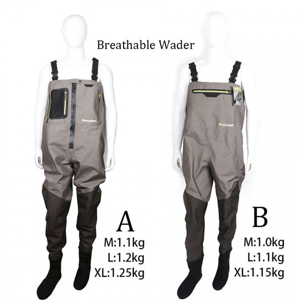 Outdoor Breathable Fly Fishing Wader Waterproof Wading Pants