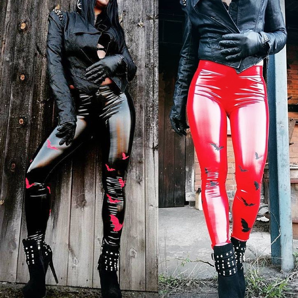 Wish sale leather leggings