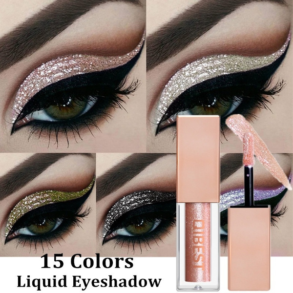 Glitter Liquid Eyeshadow Eyeliner Makeup Eye Shadow | Wish