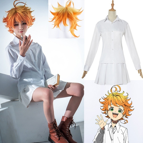 Anime The Promised Neverland Cosplay Costume Yakusoku No Neverland Cosplay Costume School Uniform