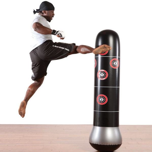 Boxing Punching Bag Boxing Muay Thai Inflatable Boxing Bag Training Pressure 