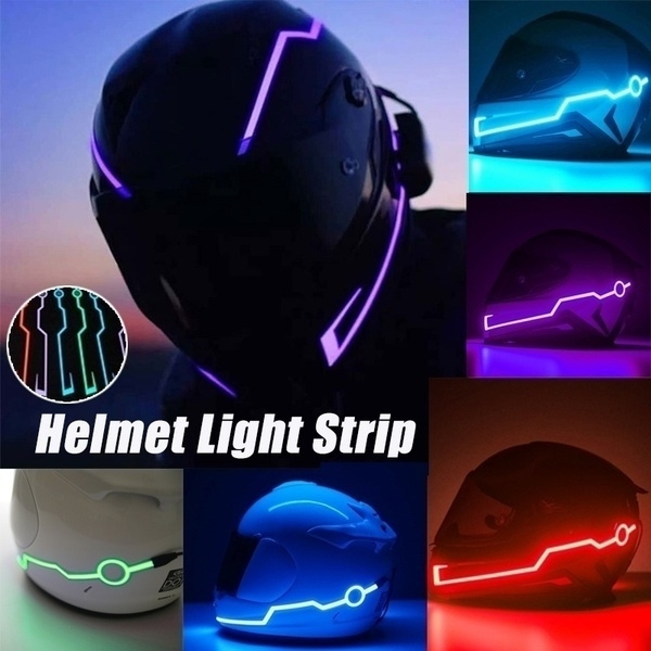 flashing helmet light