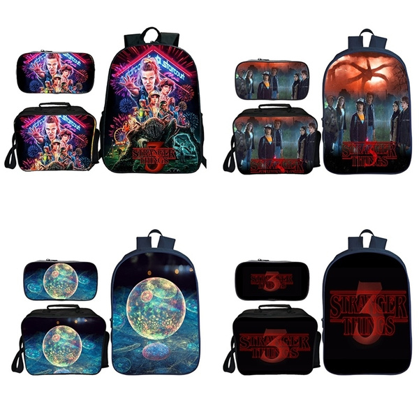 Backpack+lunch Bag+pencil Case 