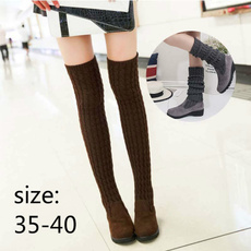Knee High Boots, Fashion, Knitting, long boots
