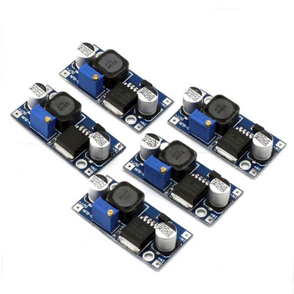 5PCS Mini LM2596S Ultra DCDC Supply Adjustable Buck Converter 3A StepDown Power Voltage