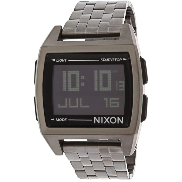 nixon base silver