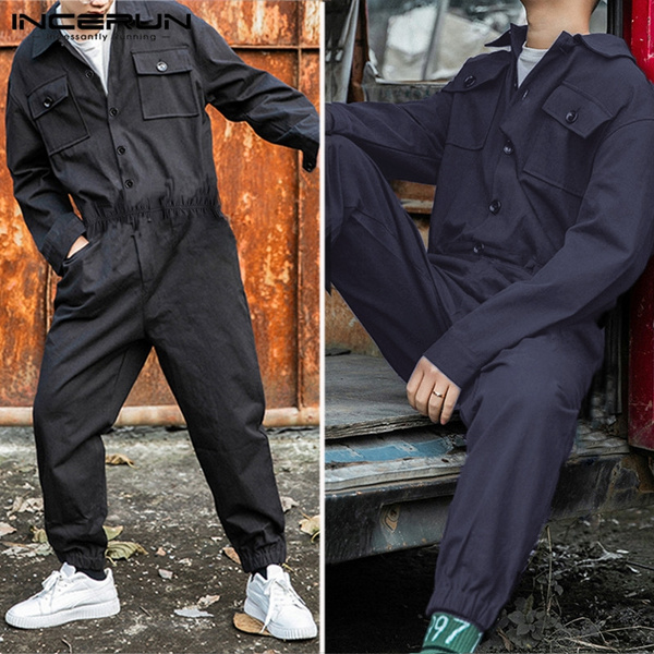 LONG CARGO JUMPSUIT