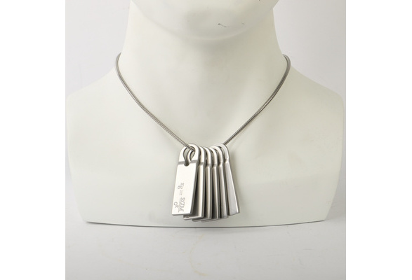Collar Death Stranding Sam Accesorio Cosplay Cadena Colgante Collar Death Stranding Sam Accesorio Cosplay Cadena Colgante